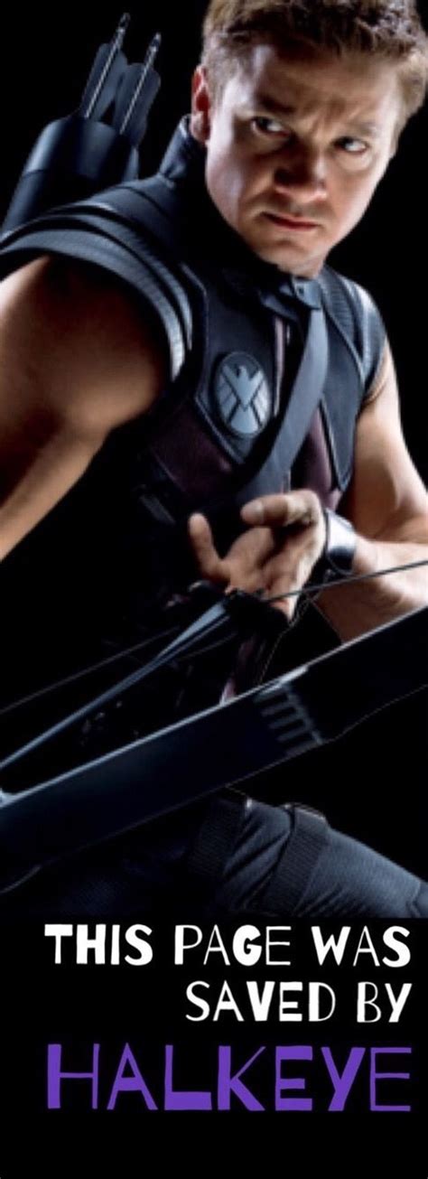Avengers Bookmark Hawkeye Avengers Avengers Movies Jeremy Renner