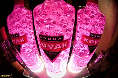 Alcohol Neon Party Pink Vodka Image 266265 On