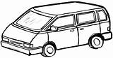 Van Coloring Pages Printable Transportation Color Kb Without Getcolorings Getdrawings sketch template