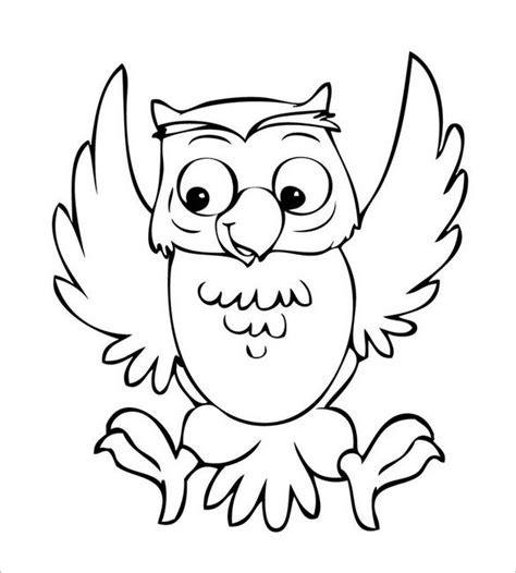 owl shape template    crafts coloring documents