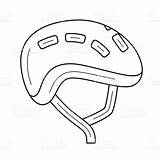 Helmet Coloring Bike Motorcycle Pages Outline Icon Drawing Printable Illustration Monochrome Getdrawings Getcolorings Single Line Color sketch template