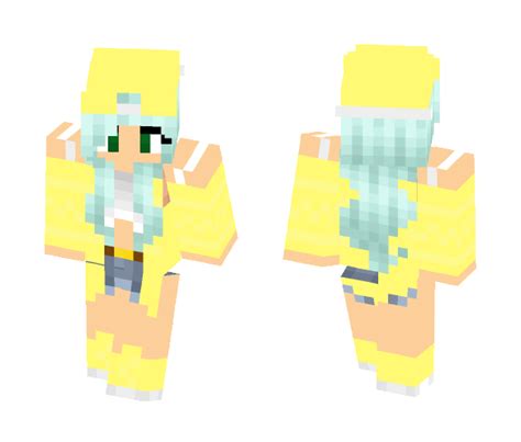Download Cute Summer Girl Minecraft Skin For Free