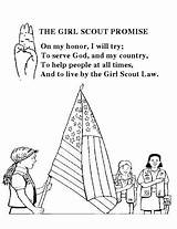 Scout Girl Coloring Law Promise Scouts Daisy Sheet Activities Pages Sheets Gs Crafts Brownie Book Juniors Printables Books Daisies Folding sketch template