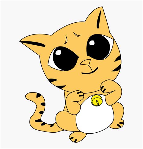 gambar kucing animasi  gambar kucing lucu imut