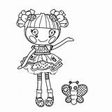 Lalaloopsy Coloring Books Pages sketch template