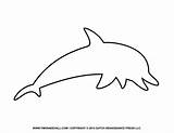 Outline Dolphin Dolphins Drawing Clipart Drawings Animal Clip Silhouette Printable Outlines Coloring Simple Pages Animals Jumping Easy Template Kids Step sketch template