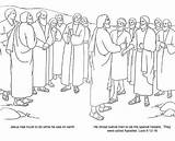 Disciples Twelve Preaching sketch template