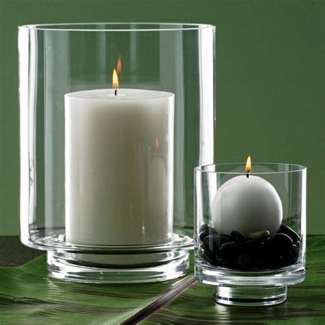 Taylor Glass Hurricane Candle Holders Crate And Barrel In 2020