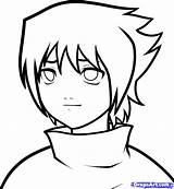 Sasuke Face Rinnegan Cliparts Getdrawings Outlines sketch template