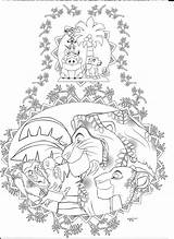 Disney Coloring Lion King Pages Adult Mandala Book Disegni Printable Princess Colorare Da Cartoon Choose Board Books sketch template