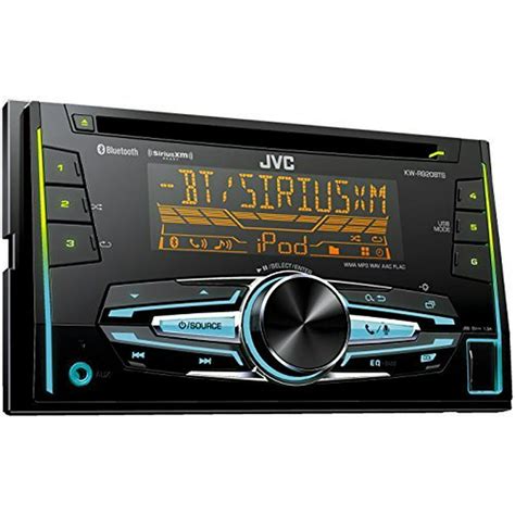 jvc kw rbts double din bluetooth  dash car stereo receiver   android iphone sxm