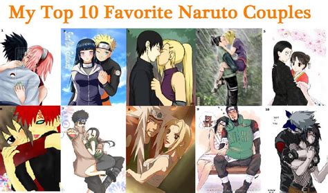 My Top 10 Favorite Naruto Couples By Animeloverwoman On