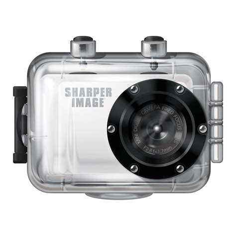 sharper image hd mini action camera white tvs electronics cameras camcorders
