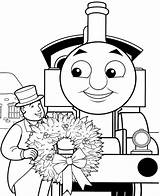 Thomas Coloring Pages Friends Train Tank Engine Christmas Colouring Percy James Printable Animal Drawing Book Could Little Track Red Caesar sketch template