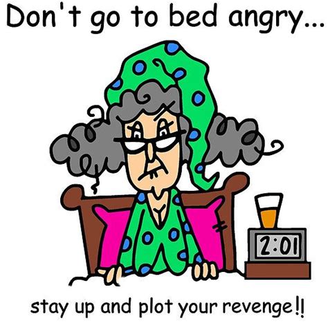 elderly woman sitting  bed   words dont   bed angry