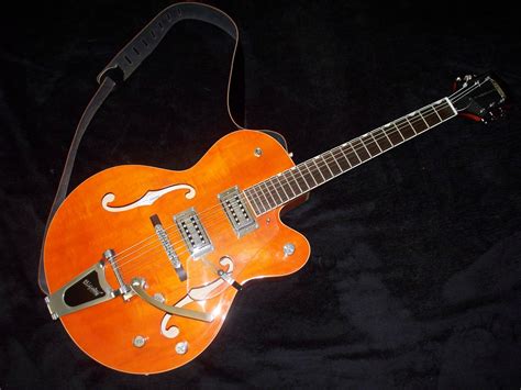 guitargain hunter gretsch  review big orange  beautiful