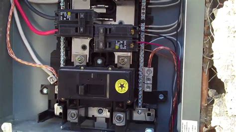 electrical panels  installation    amp square  electrical panel youtube