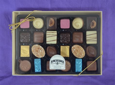 assorted box of 24 chocolates w martyn tea and coffee specialist and