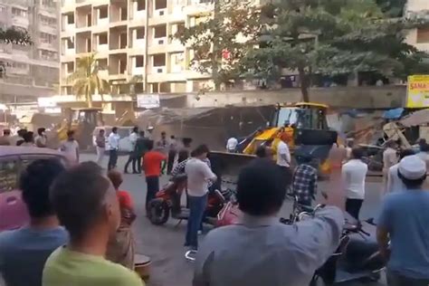 maharashtra govt deploys adityanaths bulldozer model  riot hit mira