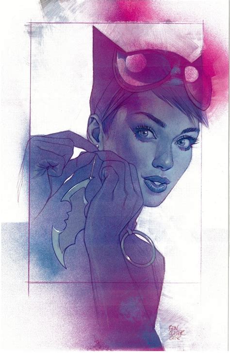 Catwoman 7 Variant Cover By Ben Oliver Catwoman Comic Catwoman