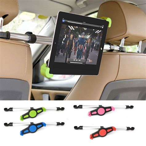 adjustable universal aluminum alloy car  seat tablet mount stand holder  ipad samsung