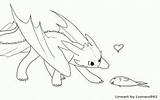 Coloring Pages Toothless Baby sketch template
