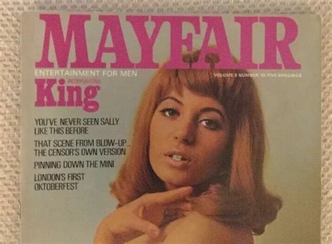 vintage mayfair mens magazine 1968 vol 3 no 10 sally martin cover and cf
