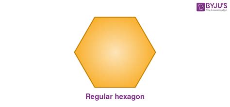 regular hexagon definition properties area and perimeter