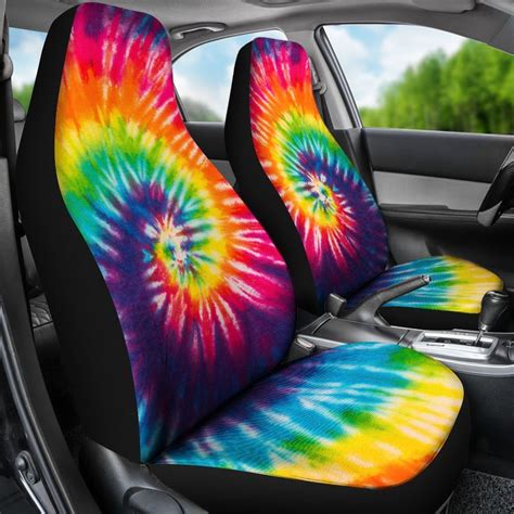 tie dye car seat covers in 2020 custom car seat covers hippie car