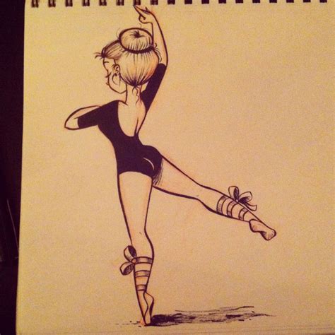 Genevieve Ft Ballerina Drawing Dancing Drawings Drawings