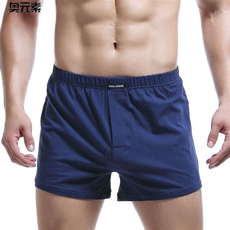 Boxer Shorts Hombres Boxer Calzoncillos Algodón Ropa Interior