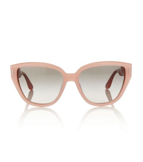 Miu Miu Pastel Cat Eye Sunglasses In Pink Lyst