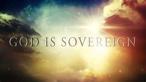 knowing god god  sovereign