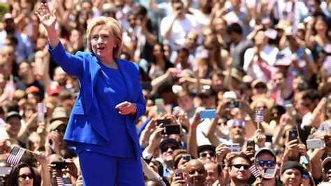 Hillary Clinton Officially Launches Her Campaign For The Democratic