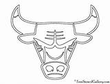 Bulls Chicago Logo Stencil Nba Drawing Bull Wallpapers Getdrawings Pixelstalk sketch template