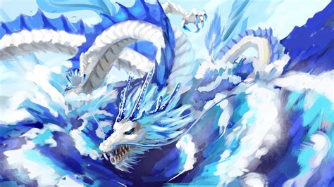 anime dragon pictures white dragon