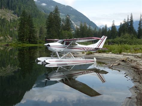 camping  stafford lake bc plane pilot magazine