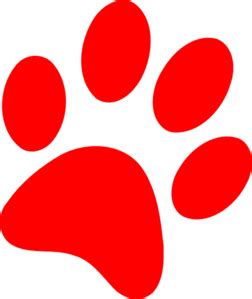 clipart dog paw print clipart  image