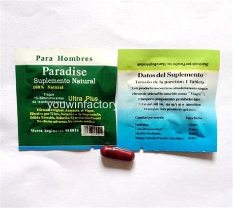 para hombres paradise suplemento natural ultra plus from