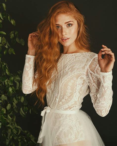 Beautiful Redhead In Lace Dress Porn Photo Eporner