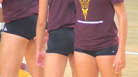 colleges girl volleyball sheer spandex