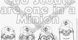 Cub Minions Minion sketch template