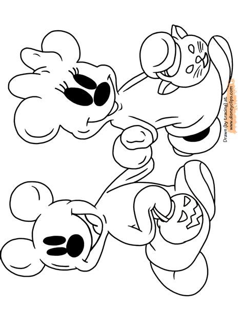 disney halloween coloring pages  disneyclipscom
