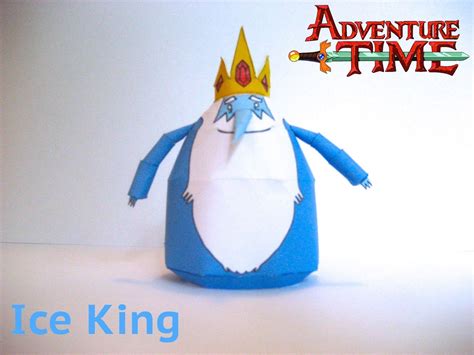 Ice King Papercraft Ice King Adventure Time Paper Toys