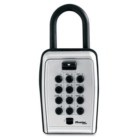 mlkd master lock portable key safe push button lock weather