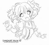 Madoka Magica Lineart Puella Magi Kaname Orig11 Bw sketch template