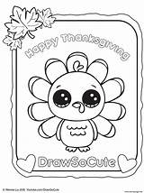 Turkey Thanksgiving Coloring Cute Pages Draw So Printable Drawing Color Easy Drawsocute Drawings Print Food Line Things Getdrawings Pdf Outline sketch template