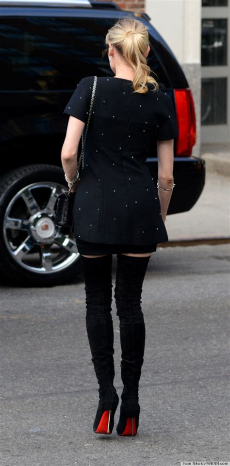 Diane Kruger S Thigh Highs Are Probably Boots Definitely Cool Photos