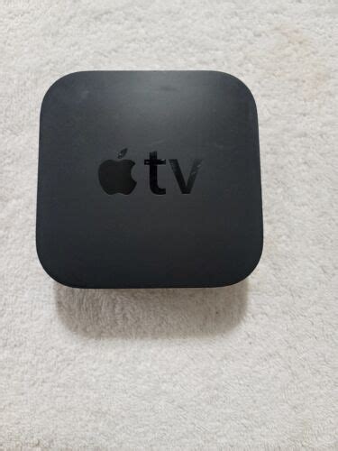 apple tv hd  generation gb black mlnclla model  ebay