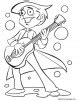 guitar coloring page   guitar coloring page  kids